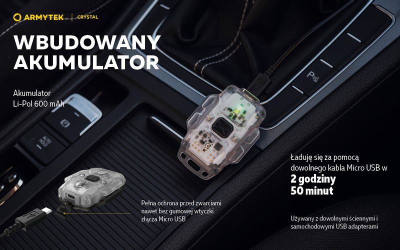 Latarka Armytek Crystal Yellow zdjęcie 11