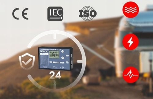 Przenośny składany panel słoneczny DOKIO 110w 18V - Oficjalny sklep DOKIO na Arena.pl