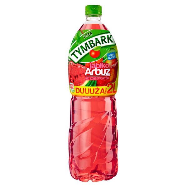 Tymbark Napój jabłko arbuz 2 l zdjęcie 1