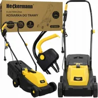 KOSIARKA ELEKTRYCZNA DO TRAWY MOCNA LEKKA 30cm Z KOSZEM 25L 2200W PREMIUM