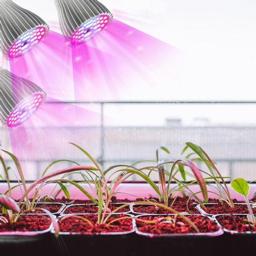 LAMPA LED DO WZROSTU UPRAWY ROŚLIN 90W 3000lm 3 GŁOWICE na Arena.pl