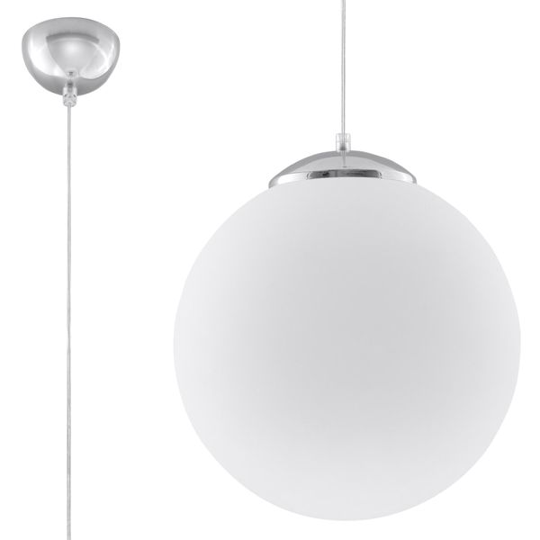 Lampa wisząca UGO 40 chrom zdjęcie 1