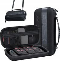 Etui JSAUX do konsoli Nintendo Switch 2, twarde etui ochronne czarne