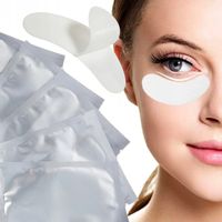 PŁATKI POD OCZY DO PRZEDŁUŻANIA RZĘS 100 SZT (50 PAR) SZARE OPAKOWANIE