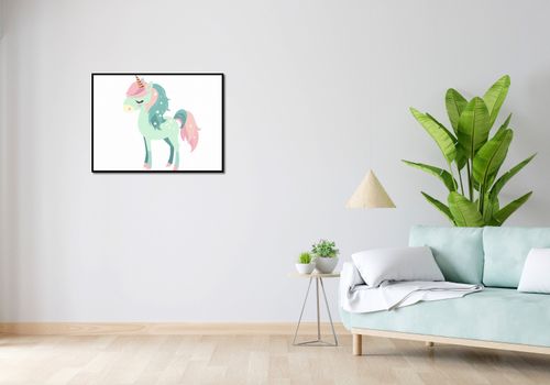 Plakat 80x60cm Jednorożec Marzeń na Arena.pl