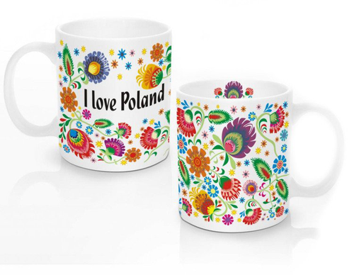 Kubek folk - I love Poland na Arena.pl