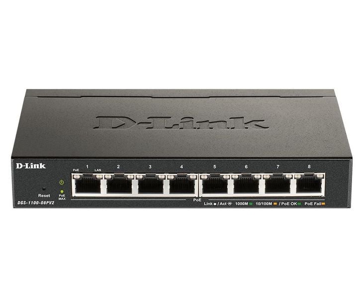 D-Link 8-Port PoE Gigabit Smart zdjęcie 1
