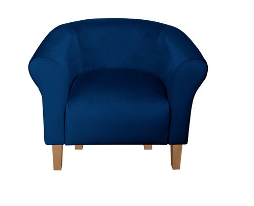 Fotel Milo nogi buk granatowy MG16 na Arena.pl