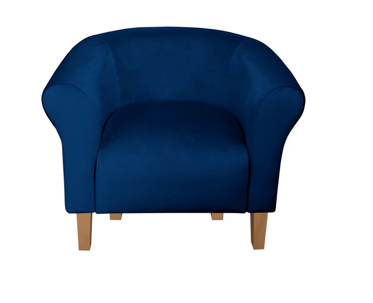Fotel Milo nogi buk granatowy MG16 zdjęcie 2