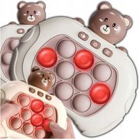 GRA MIŚ POP IT ELEKTRONICZNA ZRĘCZNOŚCIOWA ANTYSTRESOWA ZABAWKA DLA DZIECI