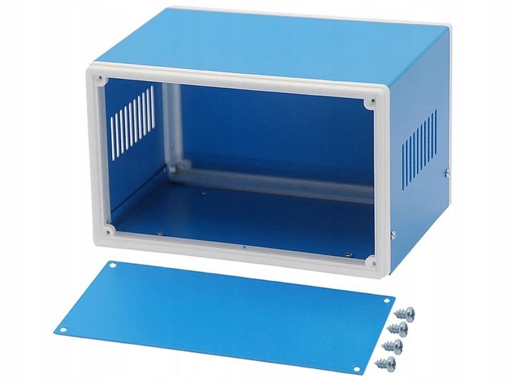 Metalowa obudowa do przyrządów 180 x 130 x 110 mm zdjęcie 1