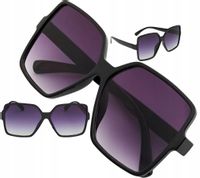 Okulary Kwadratowe Damskie Muchy Przeciwsłoneczne
