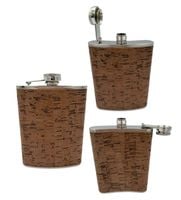 Piersiówka Metal Korek Ciemny 0.2 L Podróżna#G2