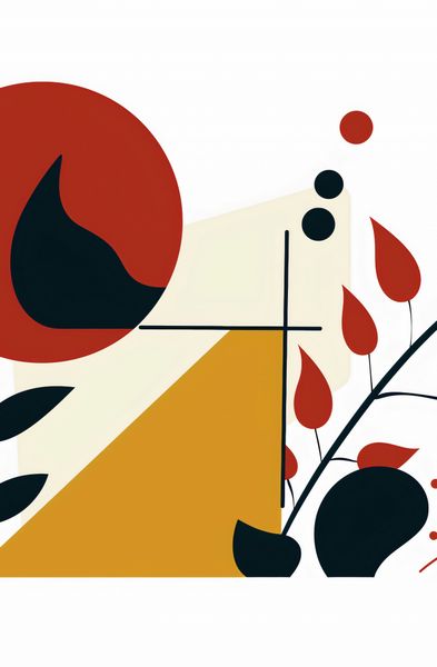 Plakat 53x81cm Ogień i Flora zdjęcie 1