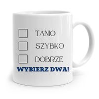 Dla Pracownika Robotnika Kubek Tanio Szybko Z Nadrukiem Ze Zdjęciem