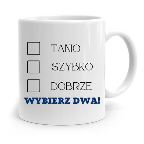 Dla Pracownika Robotnika Kubek Tanio Szybko Z Nadrukiem Ze Zdjęciem na Arena.pl