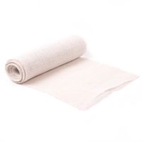 Tkanina jutowa biała 30 cm - 100 metrów