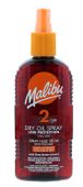 Malibu Dry Oil Spray SPF2 Olejek Brązujący Do Opalania 200ml