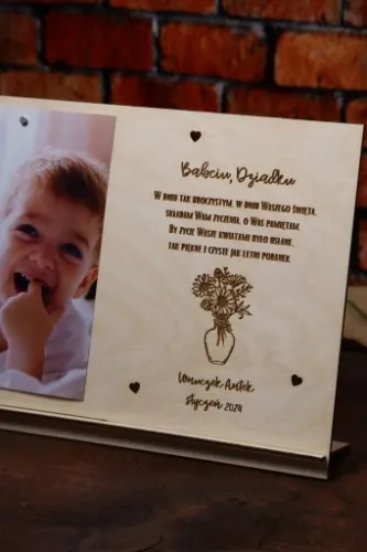 RAMKA DLA DZIADKA I BABCI Prezent na Dzień Dziadka Pierwszy Dzień Babci na Arena.pl