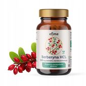 Berberyna berberys HCL 500 mg MOCNA na ODCHUDZANIE METABOLIZM 60 kaps