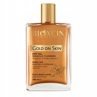 Bioxcin suchy olejek rozświetlający do ciała i włosów Gold On Skin 100ml