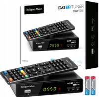 Tuner Dvb-T2 Krugermatz H.265 Hevc Dekoder Km0550