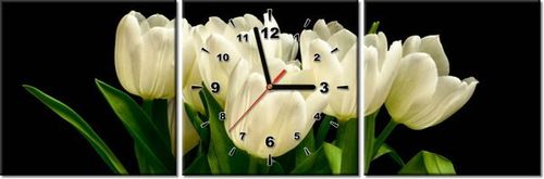 30 90CM OBRAZ 3 ELEM BIAŁE TULIPANY MARK FREETH ŚCIENNY PŁOTNO DRUK na Arena.pl