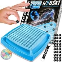 Gra Rodzinna Kreatywna Magnetyczne Szachy Zabawka Strategiczna Edukacyjna