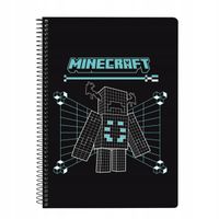 Zeszyt szkolny w kratkę dla chłopca A5 80 kratka Minecraft Screen do szkoły