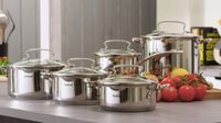 Garnek z pokrywą wysoki TEFAL Duetto 22cm indukcja