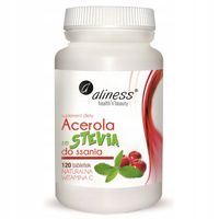 Aliness Acerola ze Stevią do ssania 120 tab