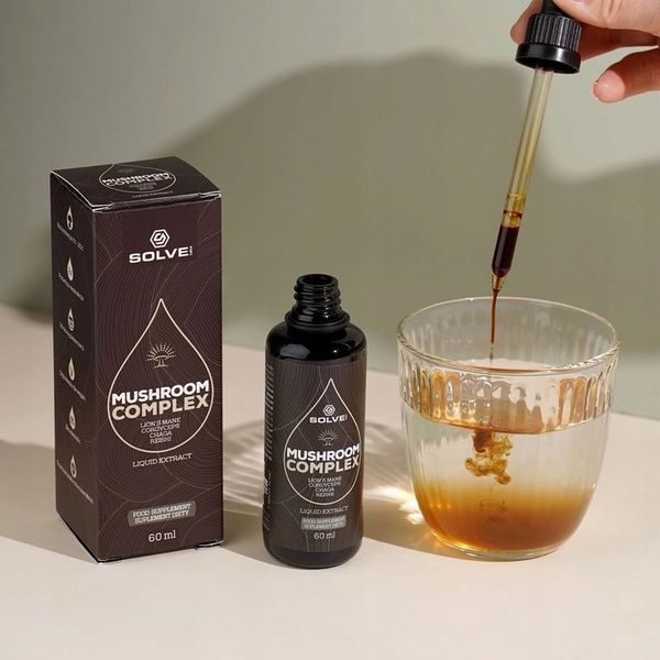 Mushroom Complex (4 grzyby) w kroplach 60ML zdjęcie 3