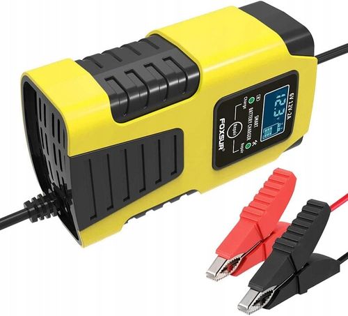 Prostownik Samochodowy do Akumulatorów 6V 12V 2A Ładowarka FUNKCJA NAPRAWY na Arena.pl