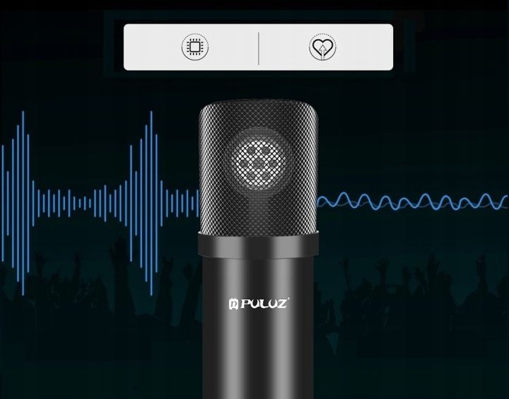 MIKROFON STUDYJNY USB PULUZ POJEMNOŚCIOWY GAMING zdjęcie 5