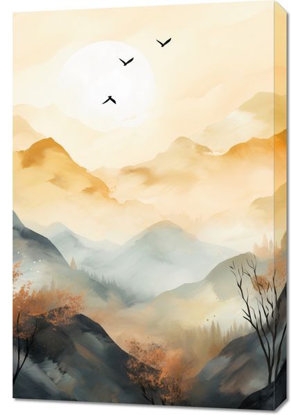 Obraz 60x90cm Zorza Świtania zdjęcie 1