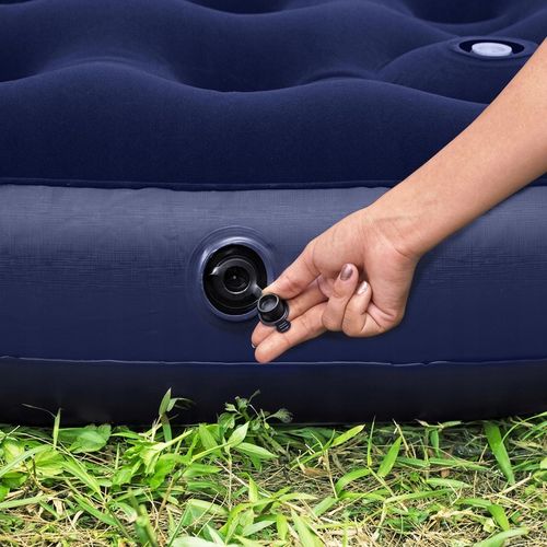 Materac Jednoosobowy Dmuchany z Pompką Łóżko do Spania Bestway 67223 na Arena.pl