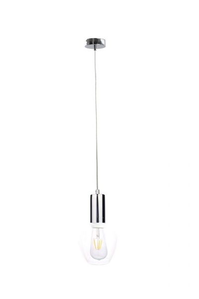 Lampa wisząca 1xE27 VERRE SILVER zdjęcie 1