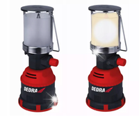 DEDRA LAMPA TURYSTYCZNA GAZOWA Z ZAPŁONEM PIEZO 80W STAL NIERDZEWNA 31A005