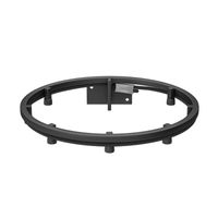 MOCOWANY DO ŚCIANY UCHWYT NA WORKI OKRĄGŁY 28 CM