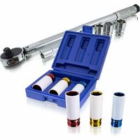 17058 ZESTAW KLUCZY DYNAMOMETRYCZNYCH Z GRZECHOTKĄ 1/2'' I NASADKAMI