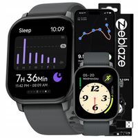 Smartwatch Zeblaze GTS 3 GPS POLSKIE MENU TRYBY SPORTOWE SEN ROZMOWY PL