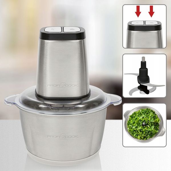 ELEKTRYCZNY ROZDRABNIACZ MALAKSER SIEKACZ DO WARZYW PROFICOOK PC MZ 501227 zdjęcie 10