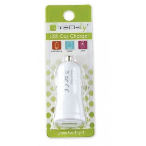 Ładowarka samochodowa USB 5V 2.4A biała na Arena.pl