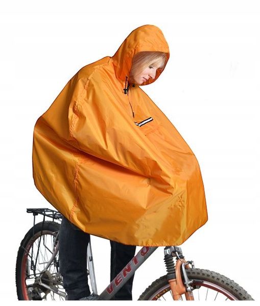 Rowerowa PRZECIWDESZCZOWA PELERYNA Hornhill B-RAIN z odblaskami zdjęcie 6