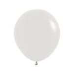 Balony lateksowe pastelowe delikatny jasny kremowy, 45 cm 25 szt.