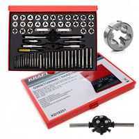 ZESTAW KOMPLET NARZYNEK I GWINTOWNIKÓW KALIBROWNIKI M3-M12 60EL WALIZKA