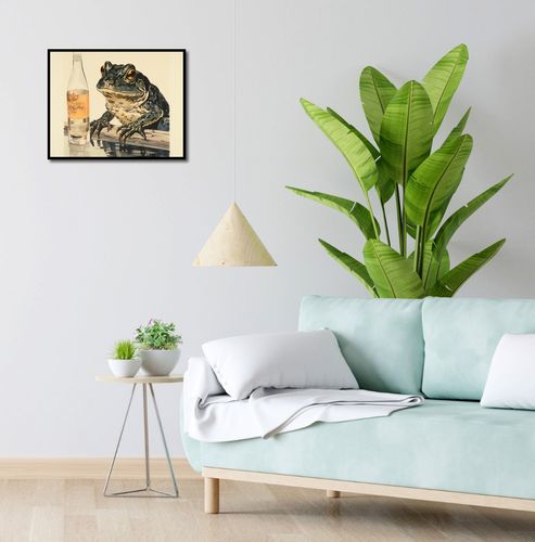 Plakat 50x40cm Refleksje Błotniaka na Arena.pl