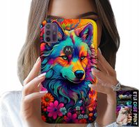 ETUI DO MOTOROLA MOTO G10 POWER - KOLOROWE WZORY, WILK WATAHA SWORA CASE