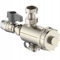 2X FILTR MAGNETYCZNY SEPARATOR ZANIECZYSZCZEŃ IBO 3/4 CALA DN20 KLUCZ ZAWÓR