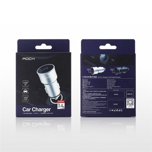 ROCK ŁADOWARKA SAMOCHODOWA QUICK CHARGE 3.0 2XUSB na Arena.pl